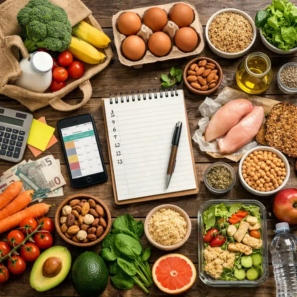 Planowanie posiłków dla równowagi i smaku